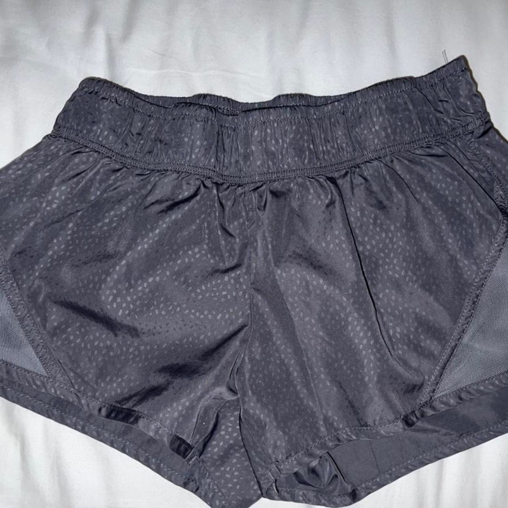 Grey running shorts